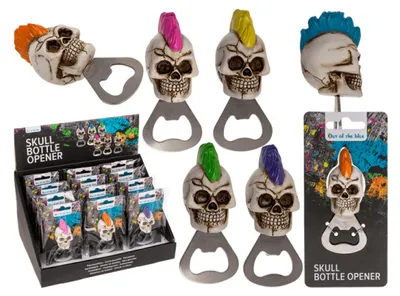 Produktbild von OOTB Metall-Flaschenöffner Totenkopf