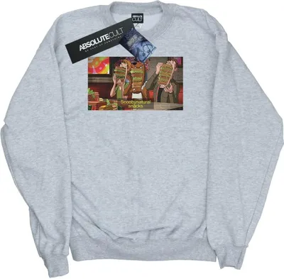 Produktbild von Scoobynatural - "Supernatural Snacks" Sweatshirt für Herren BI44031 (3XL) (Grau)