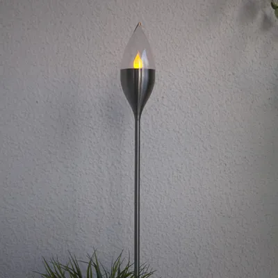 Produktbild von Star Trading 480-01, Satinierter Stahl, Ambiente, IP44, IP64, Hart, 1 Glühbirne(n), LED
