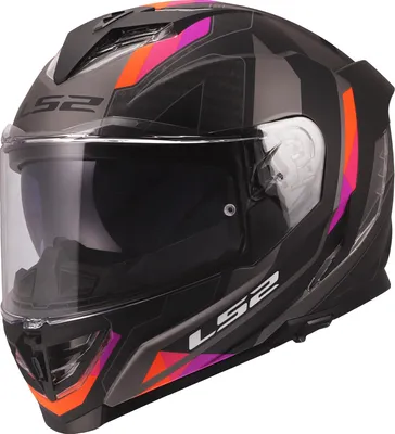 Image de Casque LS2 FF818 Storm III Sporty, gris/violet, M (57/58)
