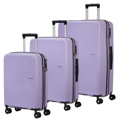 Produktbild von American Tourister Trolley Summer Hit 3 PC Set A Digital Lavender flieder 76cm