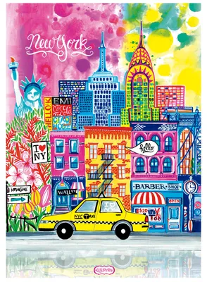 Immagine prodotto di Educa New York Puzzle da 1000 pezzi Multicolore Per bambini Multicolore Taglia unica