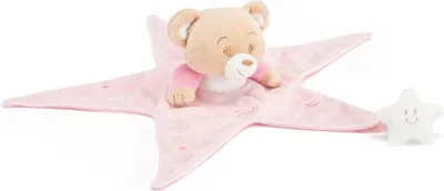 Image de TRUDI BABY STAR - Ours en peluche - rose