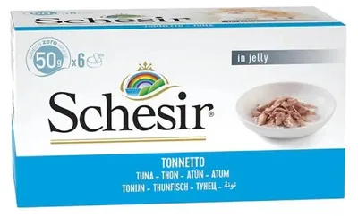 Obrázek produktu pro SCHESIR Tuňák v želé - mokrá kočka krmivo - 6x50g