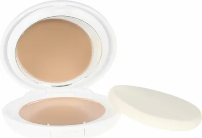 A compact foundation with a sponge applicator.