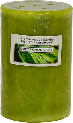 Produktbild von Stumpen-Duftkerze | Lemon Gras | H 72 x Ø 73 mm