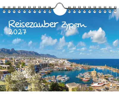 Produktbild von Reisezauber Zypern DIN A5 Kalender für 2027 Nikosia Meer Strand Urlaub - Seelenzauber