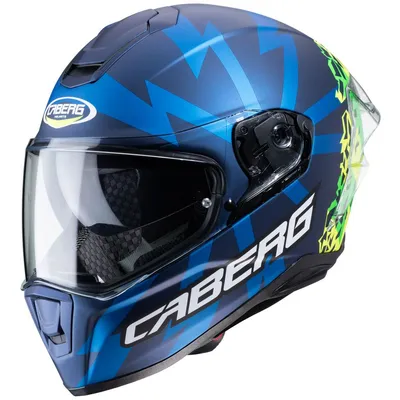 Produktbild von Caberg Drift Evo Storm Helm Farbe: Blau Matt, Grösse: L (59/60)