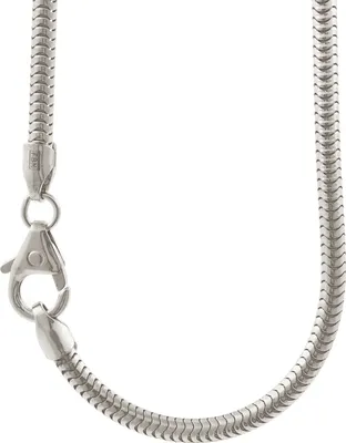 Produktbild von Silberkette Schlangenkette Länge 45cm - Breite 2,4mm - 925 Silber