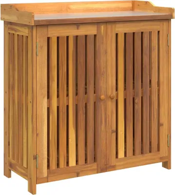 Obrázek produktu pro vidaXL Zahradní skříňka přírodní 93 x 41,5 x 98 cm masivní dřevo akácie