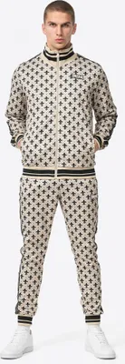 Produktbild von Herren Trainingsanzug schmale Passform BOSWALL Sand/Black/White S Lonsdale