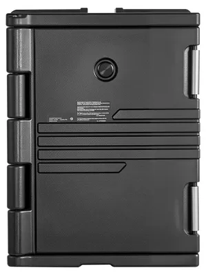 Produktbild von SucceBuy Thermobox 90 L, Isolierbox für Warm- und Kühlhaltung, Transportbehälter aus LLDPE 650 x 450 x 620 mm, Speisen- und Getränkebox, Thermobehälter für unterschiedliche Pfannengrößen (ohne Einsatz)