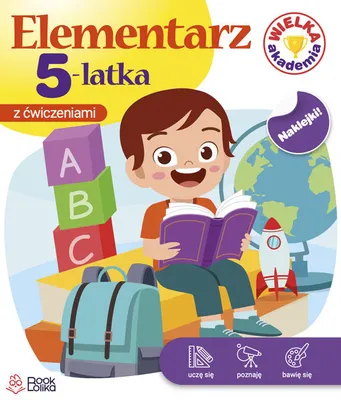 Zdjęcie produktu dla Wielka Akademia - Elementarz dla 5-latka z ćwiczeniami