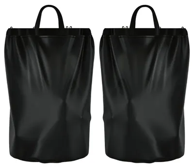Image de Sac de collecte de bouteilles consignées - Avec poignées de transport - Pour le stockage des bouteilles vides - Lot de 2