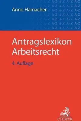 Produktbild von Antragslexikon Arbeitsrecht