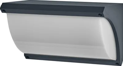 Obrázek produktu pro OSRAM Endura Classic LED nástěnné svítidlo Angela, patice E27, IP54, tmavě šedý hliník, kompatibilní se Smart+