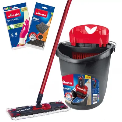 Obrázek produktu pro Vileda Ultramax sada + sada na čištění grilů