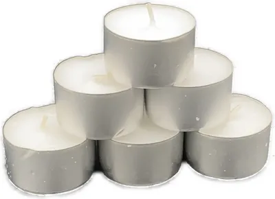 Produktbild von Teelichter 50 Stück, 8h Brenndauer, Ø 37,5 mm, 25 mm Höhe, RAL-