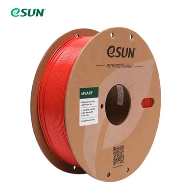 Obrázek produktu pro eSUN vysokorychlostní filament PLA 1,75 mm, filament pro 3D tiskárny PLA-HS, přesnost rozměrů +/- 0,05 mm, 1KG cívka (2,2LBS)eSun PLA plus 3D tiskový filament pro 3D tiskárny, červený