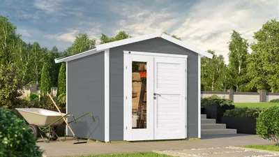 Produktbild von Blackmount 224 A Gr. 2 grau B x T x H 280 x 263 x 238