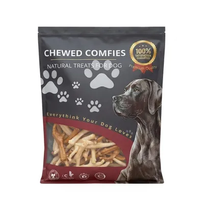 Produktbild von Chewed Comfies - Hühnerfüße Geflügelmix, Zahnpflege, 500 g, KI-generiertes Bild