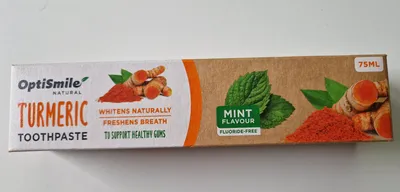 Produktbild von Optismile Zahncreme  - Zahnpasta - Natural Turmeric - Vegan - Anti-Plaque