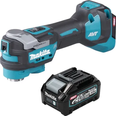 Produktbild von Makita TM 001 GM1 Akku Multifunktionswerkzeug 40 V max. Starlock Max Brushless + 1x Akku 4,0 Ah - ohne Ladegerät