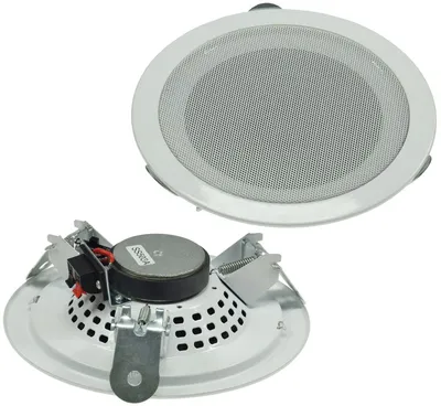 Immagine prodotto di Altoparlante da incasso ChiliTec CTE-18w, bianco Ø 179 mm, 80 Watt, 8 Ohm