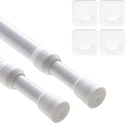 Obrázek produktu pro Teleskopická tyč 40–70 cm na dveře a okna, dvoudílná, výsuvná