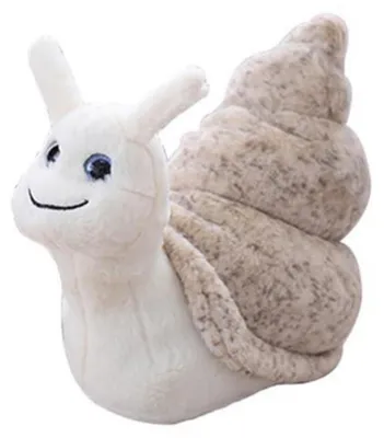 Productafbeelding van Slaakbeest knuffel, pluche speeltje, 27 cm, grijs
