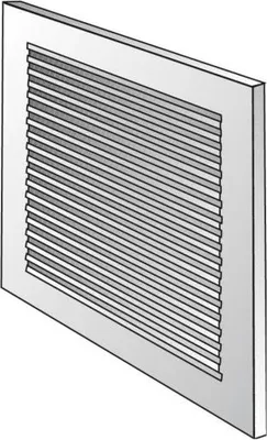 Produktbild von Helios Wetterschutzgitter LG 2525, 60323 250 x 250 mm, weiss