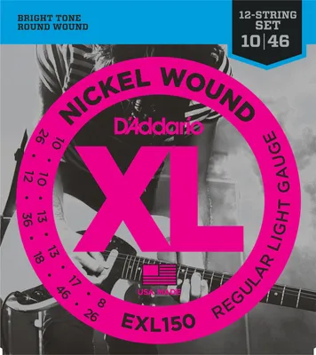 Zdjęcie produktu dla D'Addario EXL150 Struny do gitary elektrycznej