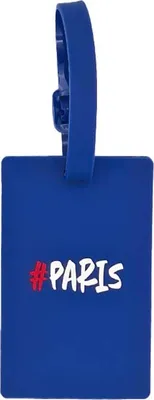 Image de Etiquette baggage Taggy Paris Bleu
