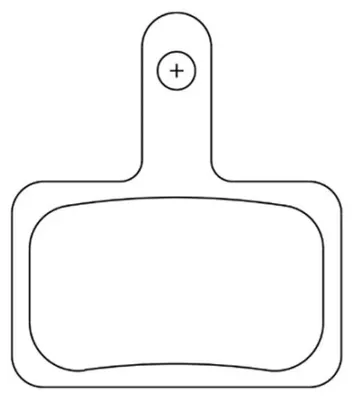 Image de Plaquettes de frein Shimano Deore, robustes, semi-métalliques, transparentes, taille unique