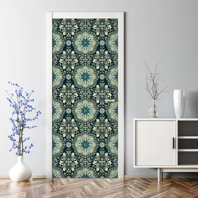 Produktbild von Dekorative Türposter selbstklebend Klebefolie Wandaufkleber Türaufkleber Tropische Blätter 70 x 200 cm
