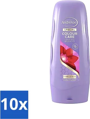 Produktbild von Andrélon - Farbpflege - Kamelienöl - Spülung - Farberhaltung - 300 ml - Vorteilspack - 10 Stücke