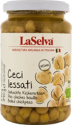 Produktbild von LaSelva Kichererbsen gekocht - 340g