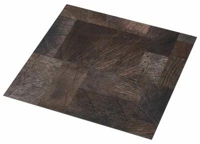 Image de Planches de sol 5,11 m² 55 pcs PVC Structure en bois marron