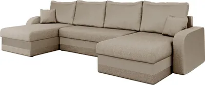 Produktbild von MIRJAN24 Ecksofa Kris U Lux, Stilvoll Eckcouch mit Bettkasten und Schlaffunktion, Schlafsofa (Tatum 272 + Uttario Velvet 2979)