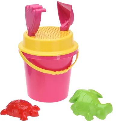 Immagine prodotto di Set di giochi di sabbia per bambini, 5 pezzi, rosa