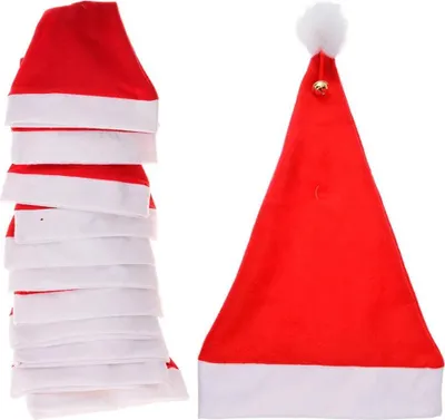 Image de Bonnet De Noel Avec Grelot 30x40cm