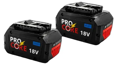 Image de Batterie pour outils électriques, 10,0 Ah, compatible avec les batteries lithium-ion, lot de 2, 18V