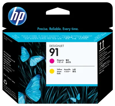 Produktbild von HP Druckkopf C9461A 91 Magenta und Gelb