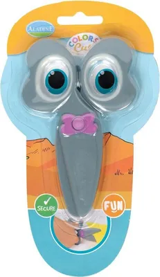 Obrázok produktu pre ALADINE Detské nožnice Strihacie nožnice pre batoľatá Remeselné nožnice Školské nožnice