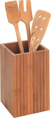 Produktbild von WENKO Utensilienhalter Mod. Mera, aus geräuchertem Bambus