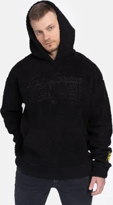 Produktbild von Herren Kapuzensweatshirt Oversize BONZO Black/Black L BENLEE