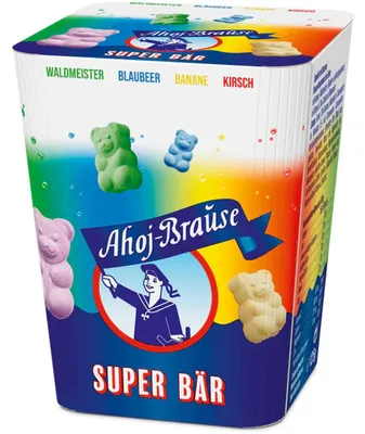 Produktbild von Ahoj-Brause Superbär 125g