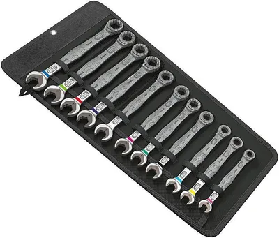 Produktbild von Wera Joker 11-tlg. Maul-Ringratschenschlüssel-Satz