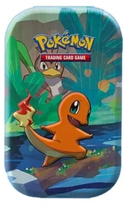 Produktbild von Pokemon Kanto Friends Mini Tins: Charmander Tin German