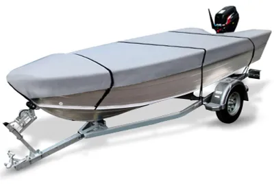 Produktbild von Bootabdeckung – Wasserdicht, aus 190T Oxford-Stoff – für Bootsgrößen 11-13 Zoll